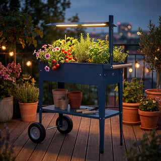 Urban Garden Trolley odlingsbord + växtlampa