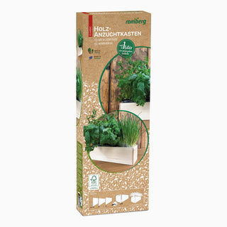 Odlinglåda M trä inkl. kokosjord (3L)