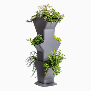 Självvattnande odlingstorn