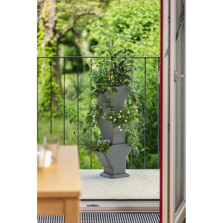 Självvattnande odlingstorn