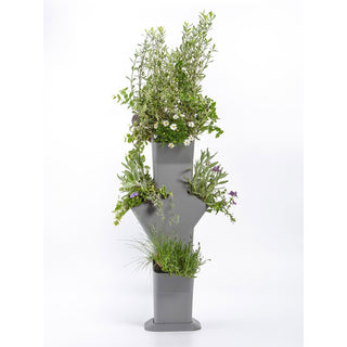 Självvattnande odlingstorn