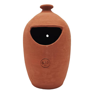 Fågelhus terrakotta