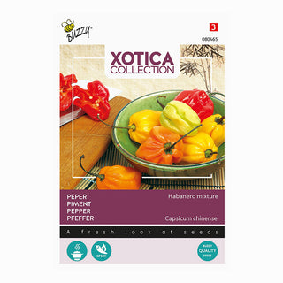 Xotica Chilipeppar 'Habanero mix'