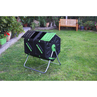 Compostbak Draaibaar 70L Dubbel D.F. Omer