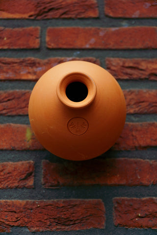 Fågelhus terrakotta