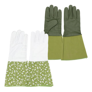 Trädgårdshandske Läder med manschett