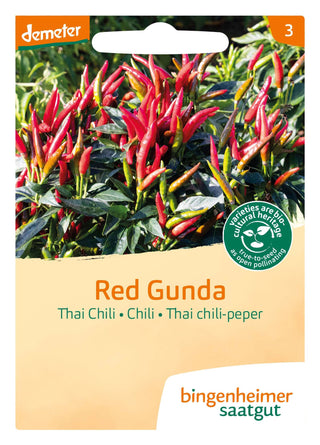 Chilipeppar 'Red Gunda'
