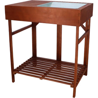 Omplanteringsbord hardträ