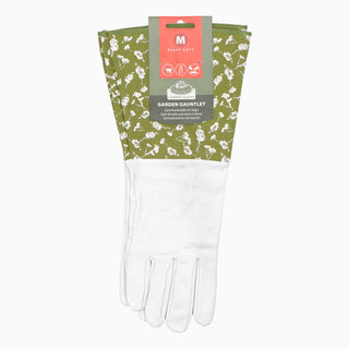 Trädgårdshandske Läder med manschett