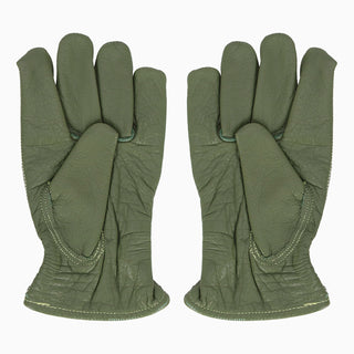 Trädgårdshandske Läder Grön