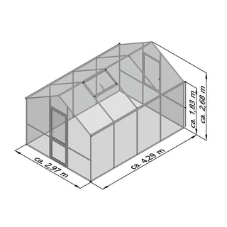 KGT Lilie Greenhouse Serre