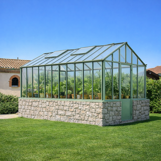 Luxia Retro på låg mur