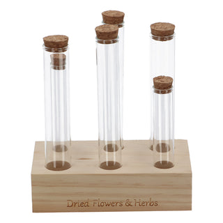 Blom- och örtrör i trä L