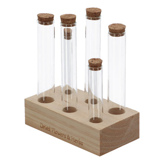 Blom- och örtrör i trä L