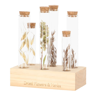 Blom- och örtrör i trä L