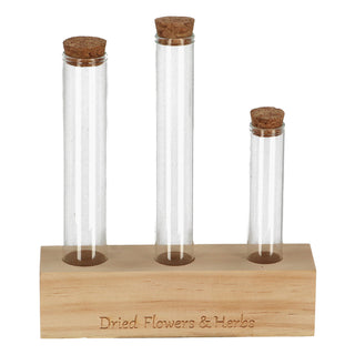Blom- och örtrör i trä M