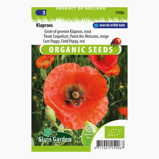 Sluis Garden Papaver Red Corn Poppy (Klaproos) SL5906