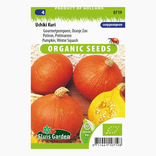 Sluis Garden Pompoen Uchiki Kuri (gourmetpompoen) SL0719
