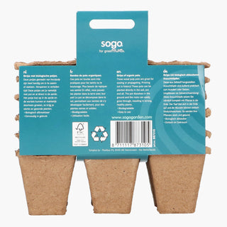 Sogo Biologische Turfpotjes 4x4cm (6)