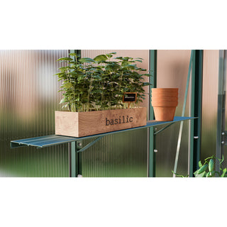 Wandplank Aluminium Tuinkas